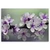 Leinwandbild blumen auf einem baum 120x80 cm Feeby lila Produktbild-Vorschau 3