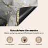 KitchenYeah© Herdabdeckplatte Marmor - Schwarz - Gold - Produktbild-Vorschau 5