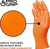 Orange Nitrilhandschuhe extra dick mit Grip „ARNOWA 50 Produktbild-Vorschau 4