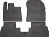2022-2025 Fiat Doblo/E-Doblo tappetini in gomma nera 4 pz Anteprima dell’immagine prodotto 1