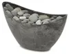 Hohe Pflanzschalen oval 2er Set 20, 24 cm für draussen Produktbild-Vorschau 5