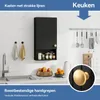 Puluomis Wandkast Badkamerkast, Veelzijdig opbergmeubel met Productafbeelding-voorbeeld 6