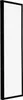A black picture frame is shown against a white background. Produktbild-Vorschau