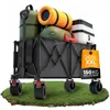 BigDean XXL Bollerwagen pliable avec toit 260L 150kg de Voir les images du produit 7