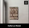 LANOLU Kühlschrankmagnete lustig- Rentner Frau arbeiten - Produktbild-Vorschau 2