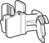 Geberit Befestigungs-Clip Füllventil Typ 380 Sigma Produktbild-Vorschau 2