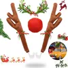 Rentier Auto, Auto Rentier Kostüm Auto Weihnachtendeko mit Produktbild-Vorschau 1