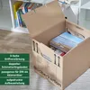 100 x Bücherkarton Compact 40 kg Traglast stabiler Produktbild-Vorschau 5