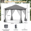 COSTWAY 3x3m Pavillon mit Moskitonetz, 4 Sandsäcken & Produktbild-Vorschau 7