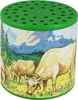 Tierstimmen Geräuschdose Kuh Alpenkuh Muh Dose grün Produktbild-Vorschau 3