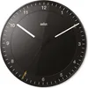 Braun Klassische Quarz-Wanduhr in Schwarz / präzises Produktbild-Vorschau 1