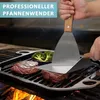 5-Stück Burger-Set, Grillspachtel Edelstahl, Burger Produktbild-Vorschau 4