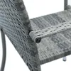 Juskys Polyrattan Gartenstühle Yoro 2er Set - mit Armlehnen Produktbild-Vorschau 20