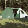 Kupolový rodinný stan 6 osôb Zelený Vodotesný Náhľad obrázku produktu 3