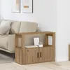 vidaXL Kredens dębowy Artisan 80 x 30 x 60 cm materiał Podgląd zdjęcia produktu 3