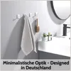 DEKAZIA® Klebehaken Bad Weiß Matt – Wandhaken selbstklebend Produktbild-Vorschau 7