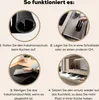 KitchenYeah© Herdabdeckplatte Schwarz-Weiß-Illustration Produktbild-Vorschau 7