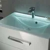FACKELMANN Glasbecken / Waschtisch aus Glas / Maße (B x H x Produktbild-Vorschau 3