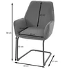 A diagram showing the dimensions of a chair. Produktbild-Vorschau