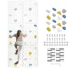 MAMOI® Indoor-Kletterwand mit Griffen, 4 Module, moderne Produktbild-Vorschau 1