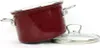 Topf, Klassischer Emailletopf, massiv, rot 16 cm 2,1 l Produktbild-Vorschau 5