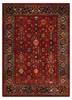 Tapis en laine OMEGA PARILLO Cadre rubis rouge 170x235 cm Voir les images du produit 2