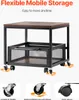 VEVOR mini-frigo, portata 90 kg, con carrello portaoggetti Anteprima dell’immagine prodotto 4