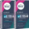 2 x Veet Expert je 40 Wachs-Streifen für Körper & Beine Produktbild-Vorschau 1