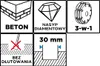 GRAPHITE Profi Diamantschijf voor het zagen, 150 x 22,2 mm Productafbeelding-voorbeeld 2