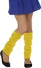 Beinwärmer Stulpen gelb 50cm Garde Tanz Karneval Fasching Produktbild-Vorschau 3