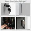 COSTWAY Armoire à bijoux, étagère à bijoux avec éclairage Voir les images du produit 7