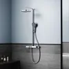 Rainsworth Duschsystem mit Thermostat und Glasablage Chrom Produktbild-Vorschau 8