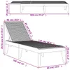 vidaXL Leżak szary 186x60x29 cm PP Podgląd zdjęcia produktu 8