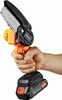 Kraft&Dele AKU řetězová pila 21V 10cm KD10627 + 2x baterie Náhled obrázku produktu 2