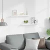 vidaXL Modanature per quadri 2 pz. MDF bianco 60x9x3 cm Anteprima dell’immagine prodotto 3
