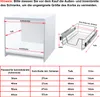 LARS360 60cm 2pcs Tiroir télescopique Tiroir d'armoire Voir les images du produit 3