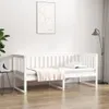 Válenda bez matrace bílá 80 x 200 cm masivní borovice Náhled obrázku produktu 2