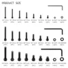 1260 STK M2 M3 M4 Schrauben Set, Zylinderschrauben mit Produktbild-Vorschau 2