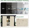 Faziango 2 Stücke Outdoor Vorhang Gardinen 132 x 213 cm Produktbild-Vorschau 3