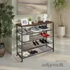 tectake® Schuhregal Sheffield 100 x 30,5 x 93 cm Produktbild-Vorschau 8
