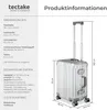 tectake® Aluminium Boardtrolley Airway eloxierte Produktbild-Vorschau 5