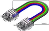 LED Strip-zu-Strip Verbinder – 4-polig, 10 mm, lötfrei mit Produktbild-Vorschau 3