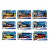 A collage of nine packaged toy cars, each with its own name and branding. Anteprima dell’immagine prodotto
