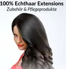 hair2heart Echthaar Tressen zum Einnähen Extensions Gewellt Produktbild-Vorschau 2