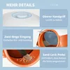 PawHut Katzentoilette mit Deckel, Katzenklo inkl. Produktbild-Vorschau 8