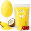 Zuckerwatte Zucker mit Geschmack Pina Colada Gelb farbiger Produktbild-Vorschau 1