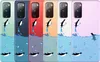 A collage of six different colored phone cases, each featuring a penguin design. Produktbild-Vorschau