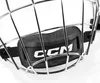 A close-up view of a hockey helmet facemask with the CCM logo visible. Náhľad obrázku produktu