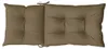 vidaXL Hochlehner-Auflagen 2 Stk. Melange Taupe 120x50x7 cm Produktbild-Vorschau 5