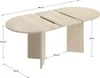 Espanola - Ausziehtisch, 90x140x76h cm Eiche Braun, 6 Produktbild-Vorschau 3